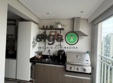 Apartamento · 96m² · 2 Quartos · 2 Vagas · Apartamento 96m² com 2 quartos, 1 suíte, 2 vagas e varanda gourmet