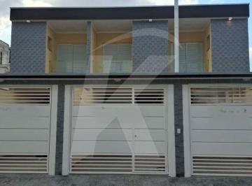 Casa · 90m² · 3 Quartos · 2 Vagas · Sobrado novo com 3 quartos, suíte, terraço e 2 vagas na Vila Medeiros