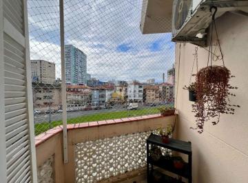 Apartamento · 105m² · 3 Quartos · 1 Vaga · Localização privilegiada - 3 quartos - varanda de frente - Gonzaga em Santos