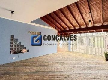 Casa · 338m² · 3 Quartos · 5 Vagas · Sobrado 03 dormitórios todos suítes a venda - Campestre – Santo André -/SP 	
