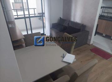 Apartamento · 54m² · 2 Quartos · 1 Vaga · Apartamento mobiliado 2 dormitórios com varanda gourmet – Centro de São Bernardo do Campo (Aluguel)