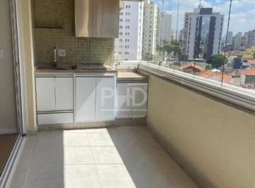 Apartamento · 119m² · 3 Quartos · 2 Vagas · Apartamento Mobiliado no Centro de Santo André com 3 Dormitórios, Suíte, Amplo Terraço Gourmet e Laz