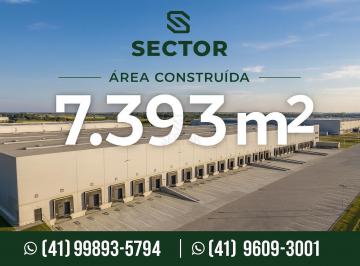 Comercial · 7392m² · Galpão Industrial para Locação • 7.392,85 m² • São José dos Pinhais - PR