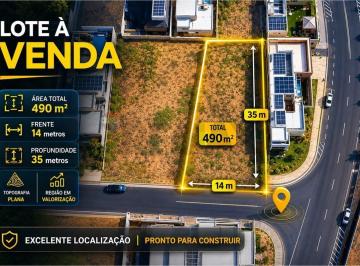 Terreno · 490m² · Terreno para Venda no Condomínio Quinta do Imperador - Q A LOTE 10 - Av. Vereador José Granzote, Pir