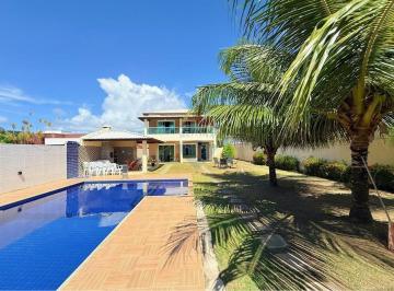Casa · 250m² · 4 Quartos · 7 Vagas · Barra do Jacuípe - Casa duplex à venda no Condomínio Parque das Arvores, 4 quartos, 3 suítes