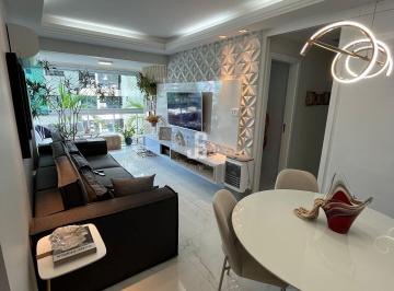 Apartamento · 80m² · 3 Quartos · 1 Vaga · Apartamento 2 quartos + Home Office à venda em Alphaville I, varanda gourmet e 1 vaga – Condomínio E