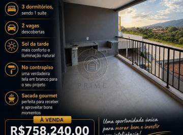 Apartamento · 85m² · 3 Quartos · 2 Vagas · Condomínio La Sierra - Apartamento A Venda no Condomínio La Sierra Medeiros Jundiaí