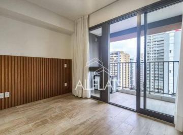 Quarto integrado  · Apartamento com 1 quarto para alugar, 26 m² - Brooklin Paulista - São Paulo/SP