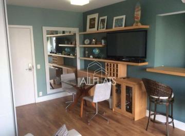 Sala · Apartamento com 1 quarto para alugar, 50 m² - Vila Nova Conceição - São Paulo/SP