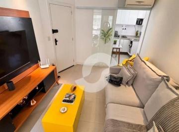 10f61cefd4df4a0b0a89a4e15446c52b8399d9cf · Apartamento com 1 dormitório à venda, 47 m² por R$ 540.000,00 - Icaraí - Niterói/RJ
