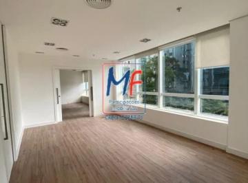Comercial · 96m² · Conjunto Comercial para locação na Cidade Monções, com 96m² a.u. e 3 vagas. Prox. Av. Nações Unidas 
