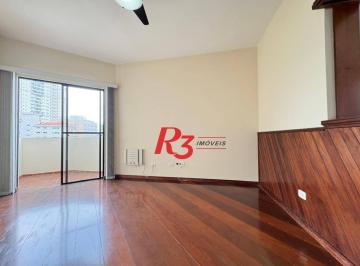 5463618ee35dc99948af44d29e22a74b418ad23f · Apartamento com 1 dormitório para alugar, 48 m² por R$ 3.750,02/mês - José Menino - Santos/SP