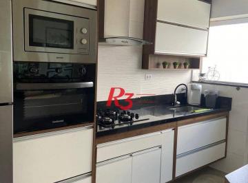 36effabb370ecf108f31e480d5c62219b0474a04 · Apartamento com 2 dormitórios à venda, 74 m² por R$ 640.000,00 - Campo Grande - Santos/SP