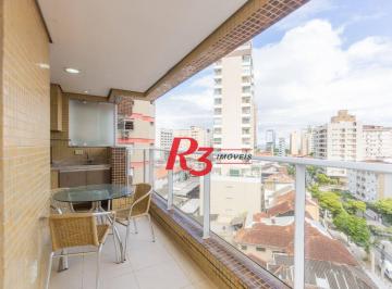 ff051c2db0e2a28c872e219f458f1eeee2db8009 · Apartamento para alugar, 117 m² por R$ 6.700,02/mês - Gonzaga - Santos/SP