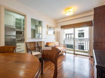 Localizado no prestigiado bairro Jardim Paulista, este apartamento mobiliado é u · Apartamento à Venda - Jardim Paulista, 2 Quartos, 57 m2