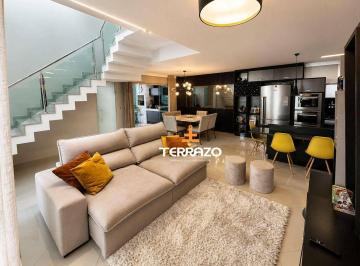 073387cdef5125a15baf0902058dee4c108c4ada · Casa de alto padrão no Residencial Mata Atlântica — 3 suítes com varanda, porteira fechada e mobília