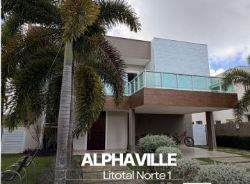 Casa de 4 quartos, Camaçari · Casa a venda 4 suítes no Alphaville Litoral Norte 1