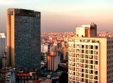 Foto 01 · Apartamento à venda no Centro de São Paulo-SP: 1 quarto, 1 sala, 1 banheiro, 39,00 m² de área.