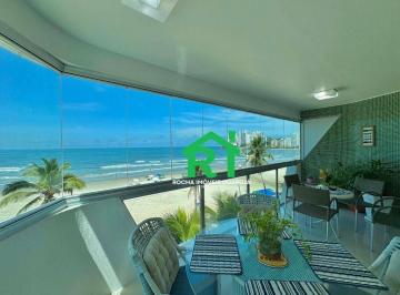 cd3dfc2920b44c7692f8a50c5e5deecbde5c509e · Apartamento frente mar com 3 quartos (2 suítes), 2 vagas e lazer à venda em Jardim Astúrias, Guarujá