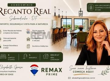 Casa · 430m² · 4 Quartos · RECANTO REAL | Vista Verde e Localização Estratégica Próximo ao IMPÉRIO DOS NOBRES.