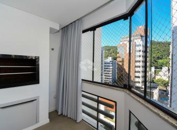 Apartamento · 110m² · 2 Quartos · 1 Vaga · APARTAMENTO À VENDA NO CENTRO DE FLORIANÓPOLIS COM 2 SUÍTES E SACADA COM CHURRASQUEIRA