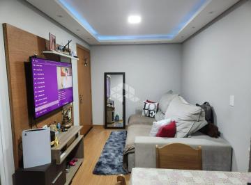 Apartamento · 56m² · 2 Quartos · 1 Vaga · Apartamento Térreo com pátio 02 dormitórios, vaga escriturada em Viamão.