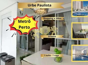 Apartamento · 36m² · 1 Quarto · 1 Vaga · Apartamento 36m² no Urbe Paulista | 1 Suíte e 1 Vaga | Próximo à Av. Paulista