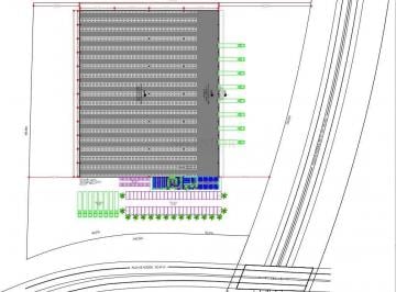 Comercial · 25000m² · 2 Quartos · 50 Vagas · BTS Logístico de 10.000 m² na BR-101 em Penha SC