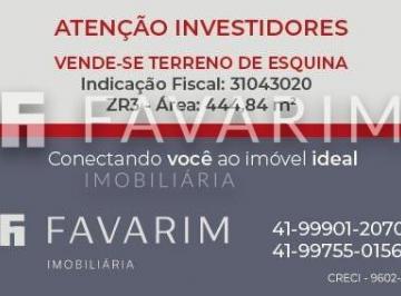 Terreno · 444m² · Terreno de esquina ZR3 com 444m² para investidores