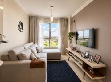 Apartamento de 2 quartos, Samambaia · Apto de 2 quartos c/ suíte, 53 m², 1 vaga, reformado, andar alto, Res. Vivere