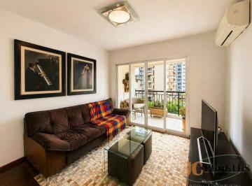 Apartamento · 75m² · 2 Quartos · 2 Vagas · Apartamento mobiliado com 75m² de área útil, 2 dormitórios sendo 1 suíte, 2 vagas