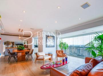 Apartamento · 178m² · 3 Quartos · 3 Vagas · Apartamento sofisticado à venda no Brooklin, 178m²  com conforto e modernidade, 3 suítes e 3 vagas