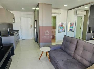 Apartamento · 40m² · 1 Quarto · 1 Vaga · Apartamento no Itaim Bibi com vista Espetacular em Andar Alto com Varanda