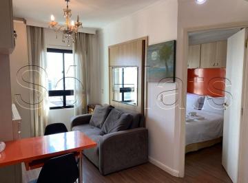Apartamento · 28m² · 1 Quarto · 1 Vaga · Flat no The Excellence contendo 28m², 1 dormitório e 1 vaga disponível para locação.