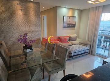 Apartamento · 66m² · 3 Quartos · 1 Vaga · APARTAMENTO COM 3 DORMITÓRIOS E 1 SUÍTE À VENDA, 66 M² - VILA ROSÁLIA - GUARULHOS - SP.