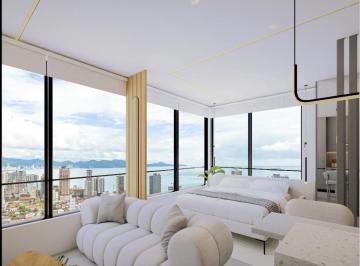 Dormitório · Magic Studios | Porto Belo - Vila Nova | 1 Quarto e 1 Vaga, 40 m² | Rooftop com Lazer