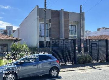 Casa · 104m² · 2 Quartos · 1 Vaga · Oportunidade Casa geminada 2 quartos no Bairro Saguaçu em Joinville-SC.