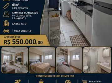 Apartamento · 61m² · 3 Quartos · 1 Vaga · Go Maraville - Apartamento a Venda no Condomínio Go Maraville Jundiaí