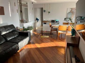 Sala · Apartamento com 3 dormitórios à venda, 110 m² por R$ 900.000,00 - Campestre - Santo André/SP