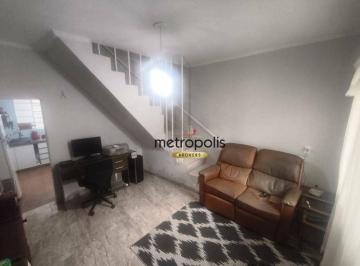 Sala · Sobrado com 2 dormitórios à venda, 100 m² por R$ 470.000,00 - Osvaldo Cruz - São Caetano do Sul/SP