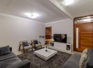 Sala  · Sobrado com 3 dormitórios à venda, 175 m² por R$ 799.000,00 - Vila Palmares - Santo André/SP