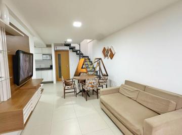 Apartamento · 90m² · 1 Quarto · 1 Vaga · COBERTURA 1/4 COM AREA ABERTA EM GUARAJUBA