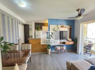 sala de estar e jantar · Apartamento com 2 dormitórios para alugar, 48 m² por R$ 3.000,00/mês - Jardim Sul - São Paulo/SP