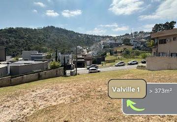 c86f1c1d4e398c68d89a9072a16bdbf02dfacd35 · Terreno à venda, 373 m² por R$ 600.000,00 - Valville 1 - Santana de Parnaíba/SP