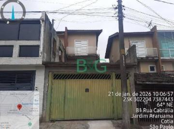 697a24605c8873394c43bb26f426b72fb2f4835f · Casa à venda, 66 m² por R$ 329.689,48 - Jardim Araruama - Cotia/SP