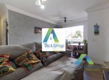 Apartamento · 67m² · 3 Quartos · 1 Vaga · Condominio Paulista sul - LINDO APARTAMENTO EM 65m² COM 3 DORMITORIOS, 1 VAGA, LAZER COMPLETO NA REG