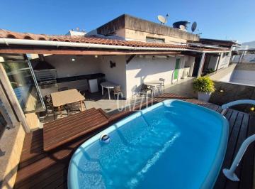 527a18fb6022b687d58e861f2cbcee6e61e1010f · Cobertura Duplex 6 Quartos 3 Suítes com Piscina | Gleba A Recreio | 3 Vagas
