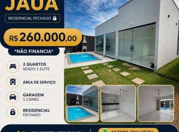 Casa de 2 quartos, Camaçari · casa jauá rua Domine