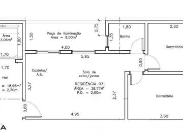 Apartamento · 51m² · 2 Quartos · 1 Vaga · Apartamento à venda 2 quartos 1 vaga Curuçá - Santo André - SP