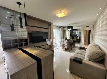 Sala · Apartamento para alugar, 65 m² por R$ 5.065,11/mês - Fazenda - Itajaí/SC